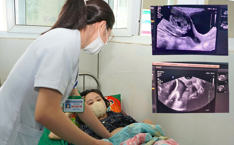 Cứu sống thai nhi 22 tuần nhờ thủ thuật khâu vòng tử cung - Ảnh BVCC