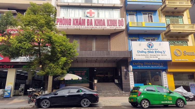 Phòng khám Đa khoa Kinh Đô - Ảnh: Báo Bắc Giang