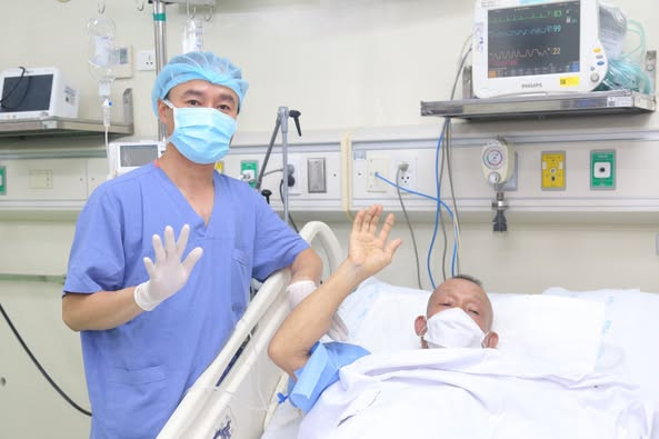 Bệnh nhân ghép tạng đã khỏe mạnh trở lại - Ảnh BVCC