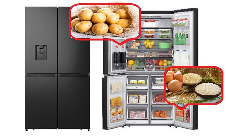 Khoai tây không nên để trong tủ lạnh - Ảnh minh họa