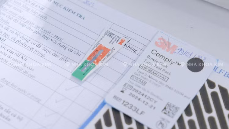 Các test kiểm định được lưu trữ thông tin, truy vết kiểm tra