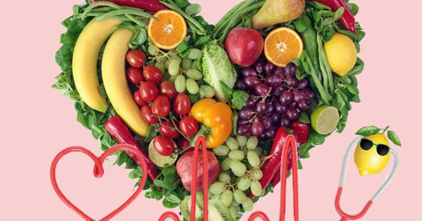 Thay đổi chế độ ăn uống, nhiều rau xanh, trái cây để giữ huyết áp ổn định - Ảnh minh họa
