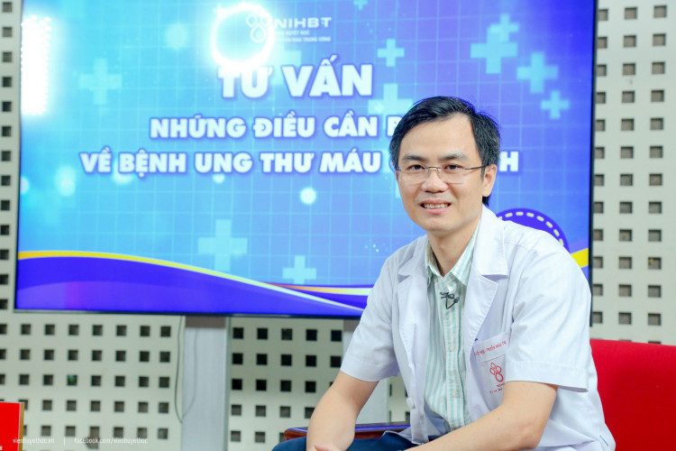 ThS.BS. Nguyễn Quốc Nhật – Phó trưởng khoa Điều trị hóa chất, Viện Huyết học – Truyền máu TW