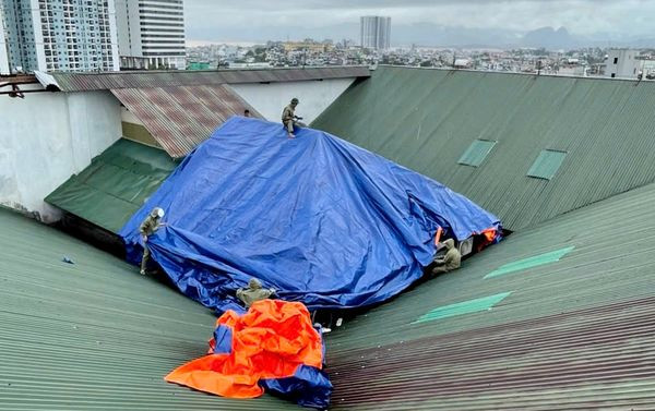 Che chắn bệnh viện để đảm bảo an toàn cho bệnh nhân - Ảnh BVCC