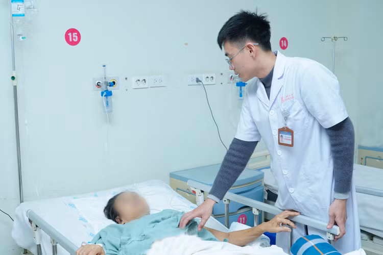Bệnh nhân đã được cứu sống - Ảnh BVCC