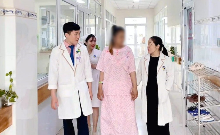 Sản phụ đã qua cơn nguy kịch, phục hồi tốt - Ảnh BVCC