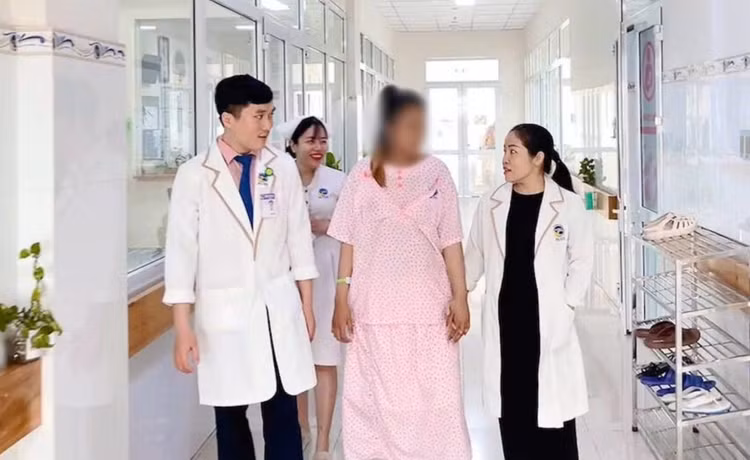 Sản phụ đã qua cơn nguy kịch, phục hồi tốt - Ảnh BVCC