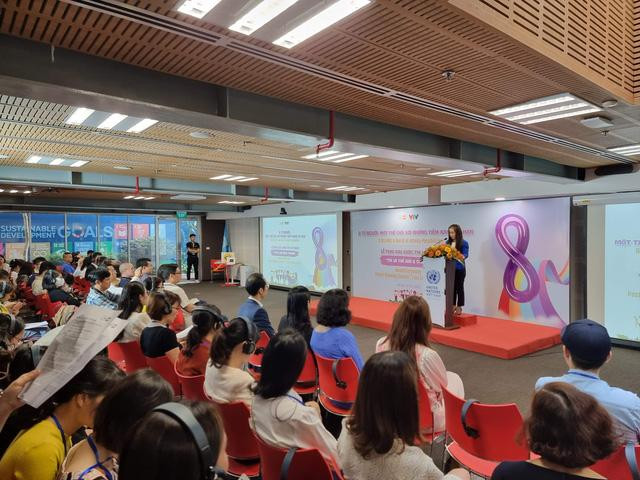 Tiến sĩ Natalia Kanem phát biểu tại sự kiện Tiến sĩ Natalia Kanem phát biểu tại sự kiện