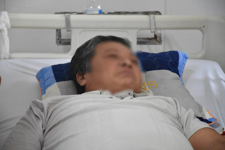 Bệnh nhân đã bỏ được thở máy, thoát khỏi nguy hiểm - Ảnh BVCC Bệnh nhân đã bỏ được thở máy, thoát khỏi nguy hiểm - Ảnh BVCC