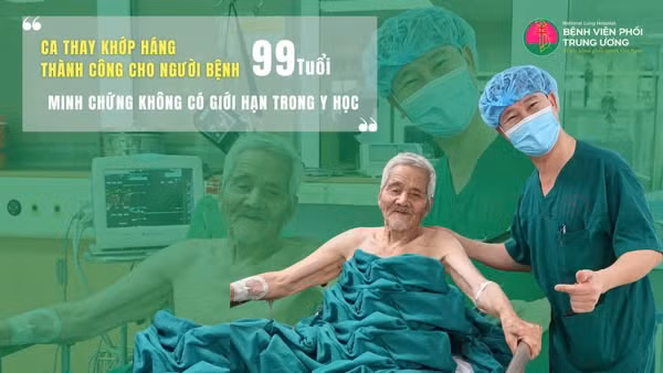 Cụ ông đã hồi phục - Ảnh BVCC