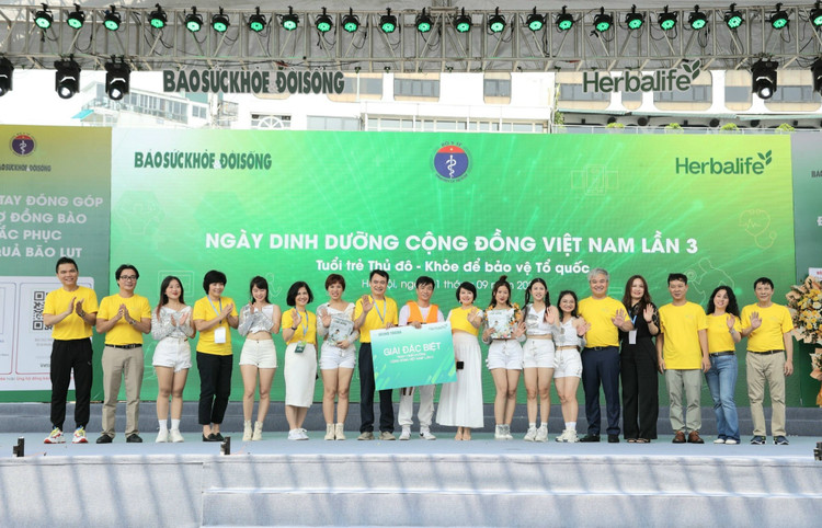 Lan tỏa mạnh mẽ tinh thần dinh dưỡng khoa học để khỏe mạnh