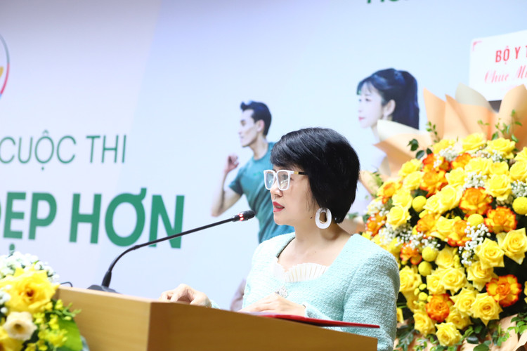 Nhà báo Trần Yến Châu, Phó trưởng ban tổ chức cuộc thi phát biểu