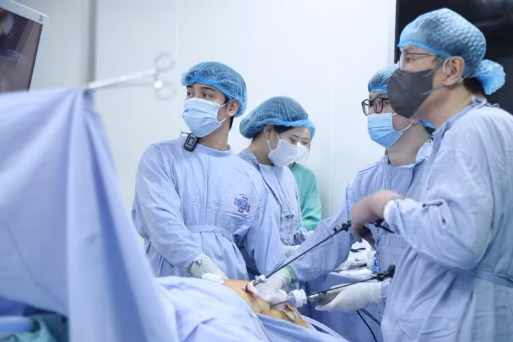 Phẫu thuật cho bệnh nhân ung thư tại Bệnh viện K