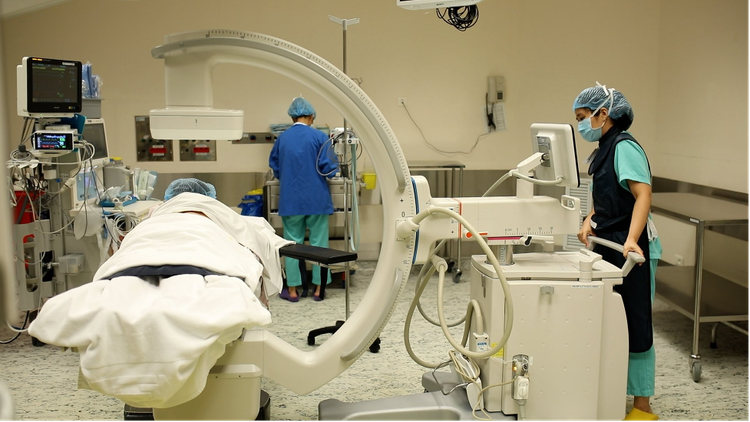 Phòng phong bế thần kinh cho bệnh nhân tại BV FV.