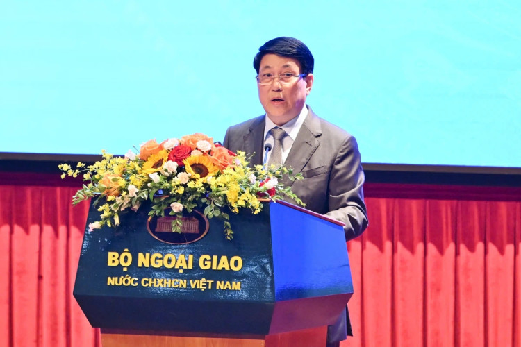 Chu tich nuoc Luong Cuong: “Cau chuyen Viet Nam” van ven nguyen gia tri cao dep