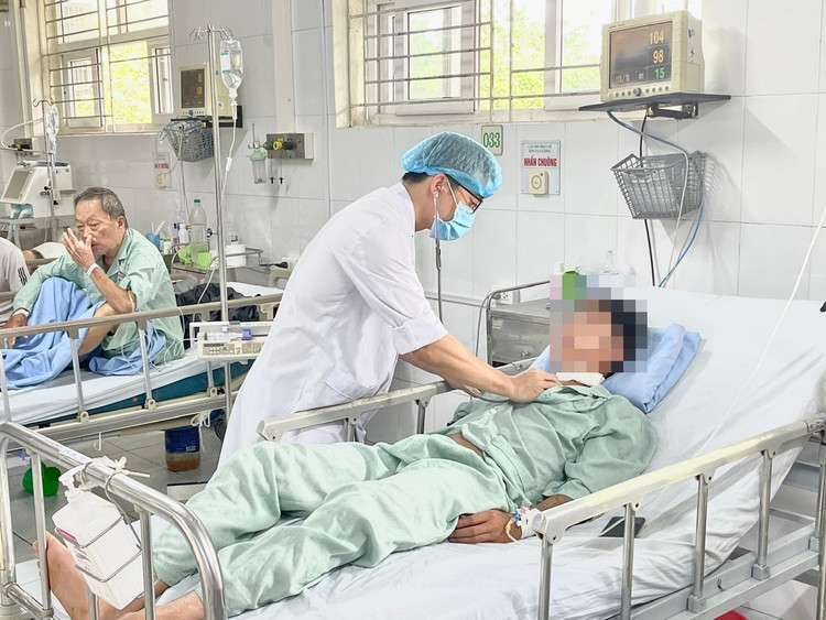 Người bệnh hồi phục tốt sau điều trị - Ảnh BVCC