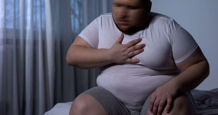 Thanh niên 28 tuổi nặng 175 kg ngưng thở vì béo phì - Ảnh minh họa BVCC