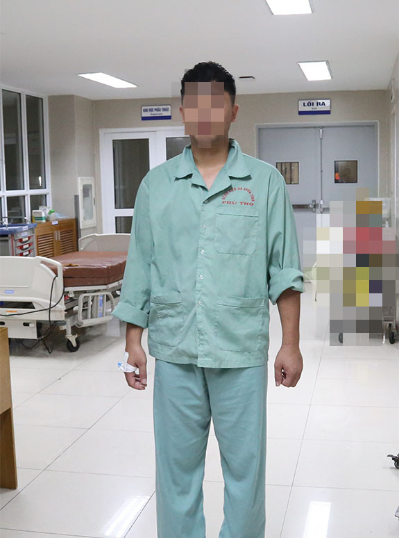 Người bệnh ổn định, đi lại bình thường sau 2 ngày phẫu thuật