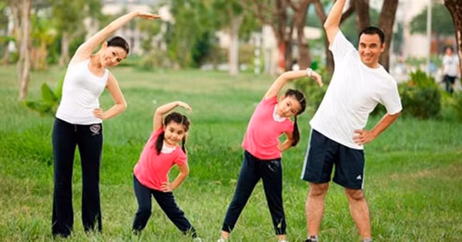 Tập một số bài thể dục đơn giản