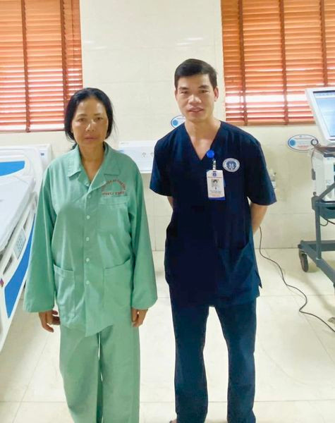 Bệnh nhân đã được can thiệp cứu sống thành công