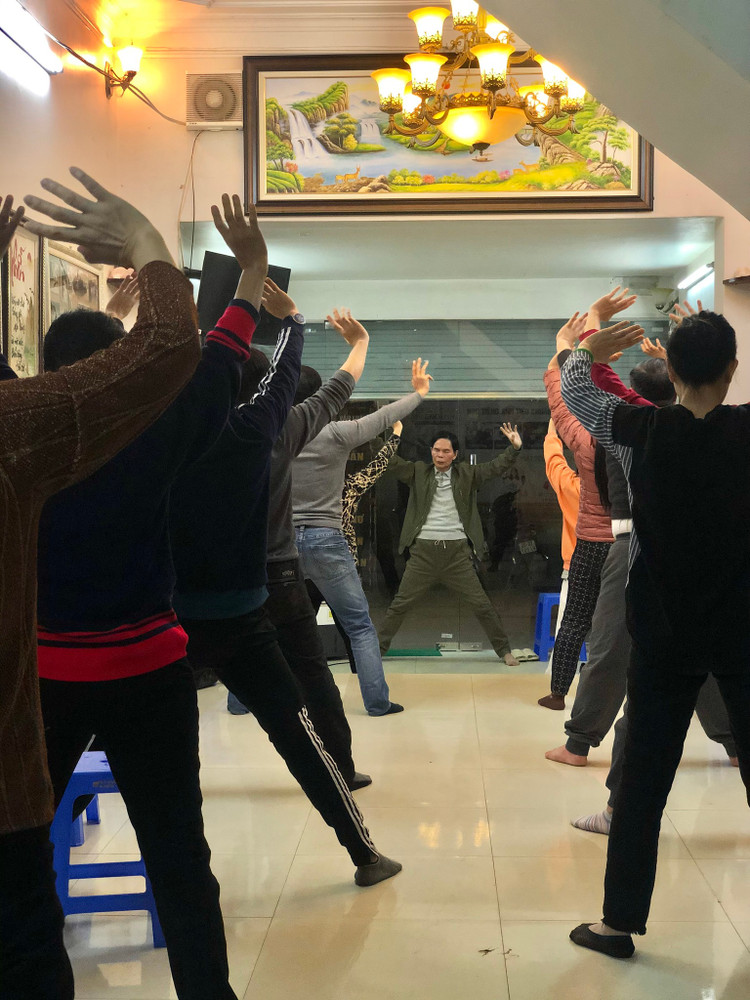 Luyện khí công tăng cường chức năng não bộ - Ảnh BSCC