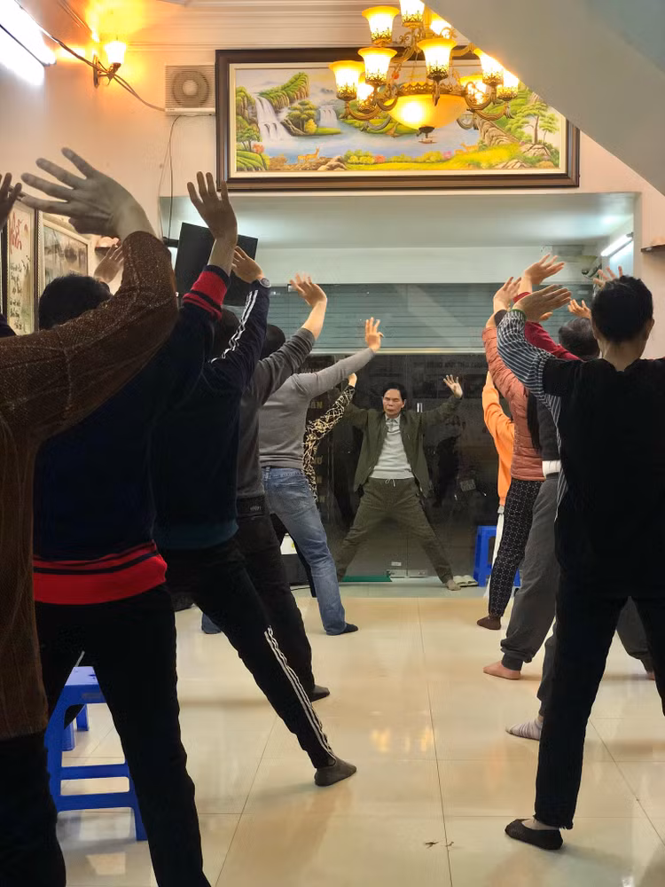 Luyện khí công tăng cường chức năng não bộ - Ảnh BSCC