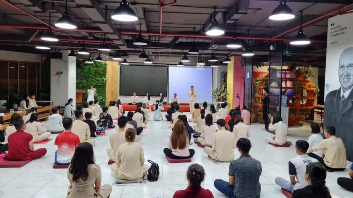 Một lớp học thiền tại Hà Nội - Ảnh minh họa – Nguồn Internet)