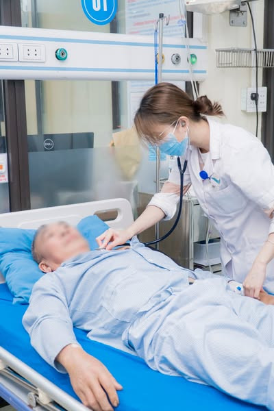 Bệnh nhân được chẩn đoán chính xác và kịp thời - Ảnh BVCC