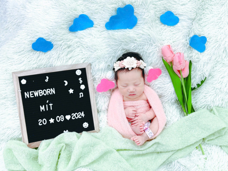 Em bé đã ra đời khỏe mạnh - Ảnh BVCC Em bé đã ra đời khỏe mạnh - Ảnh BVCC