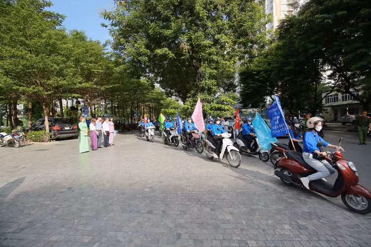 Hà Nội: Mít tinh, diễu hành hưởng ứng ngày Quốc tế trẻ em gái