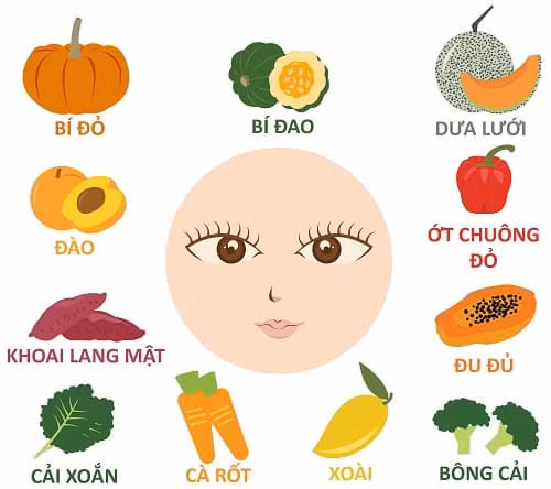 Thực phẩm cung cấp vitamin và dưỡng chất cần thiết cho mắt - Ảnh minh họa