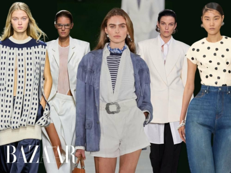 Những xu hướng thời trang xuân – hè 2025 - Ảnh: Bazaar