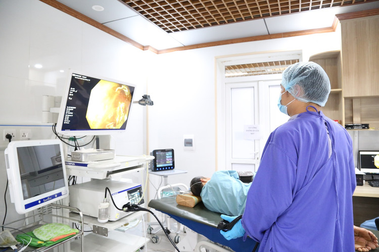 Nội soi tiêu hóa tại Bệnh viện Đa khoa tỉnh Phú Thọ - Ảnh BSCC