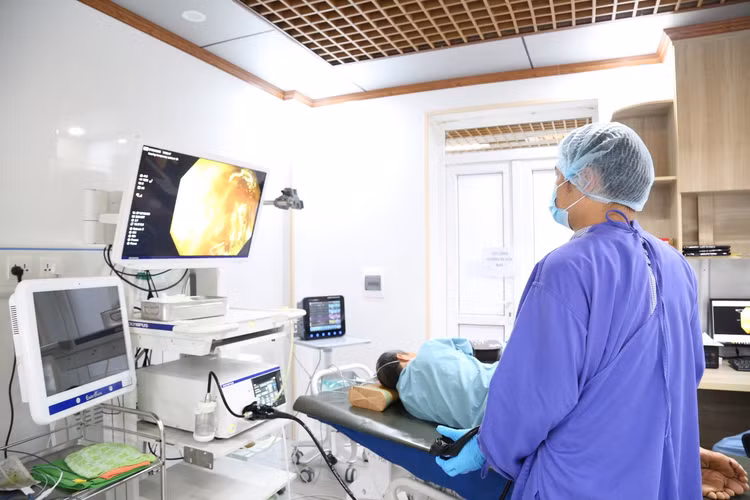 Nội soi tiêu hóa tại Bệnh viện Đa khoa tỉnh Phú Thọ - Ảnh BSCC