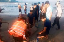 Cứu sống hai cậu cháu bị đuối nước khi tắm biển ở Đà Nẵng