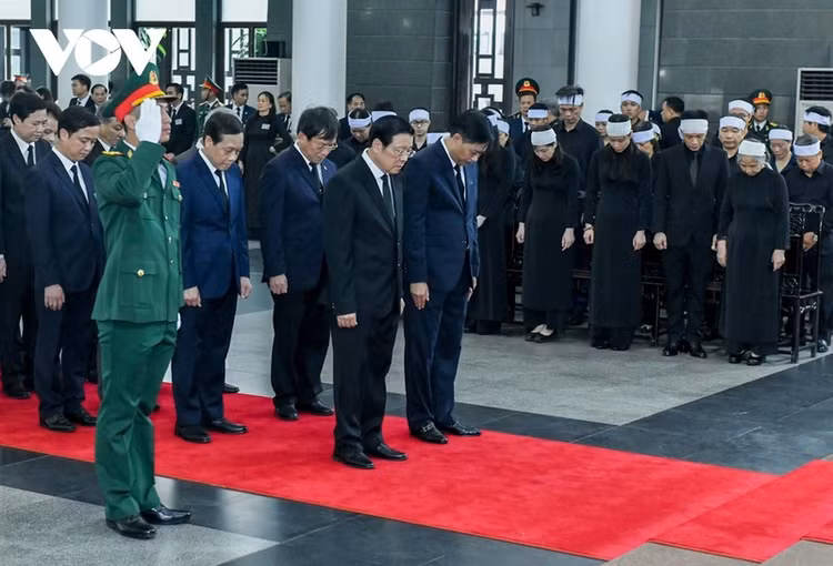 Đoàn Ban Nội chính Trung ương do Đồng chí Phan Đình Trạc, Ủy viên Bộ chính trị, Bí thư Trung ương Đảng, Trưởng Ban Nội chính Trung ương làm Trưởng đoàn - Ảnh: VOV