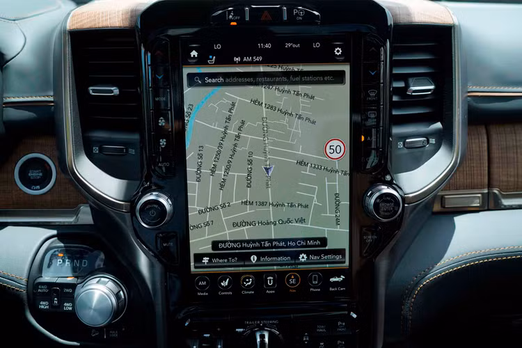 Cận cảnh siêu bán tải RAM 1500 phiên bản cao nhất Longhorn tại Việt Nam ảnh 6