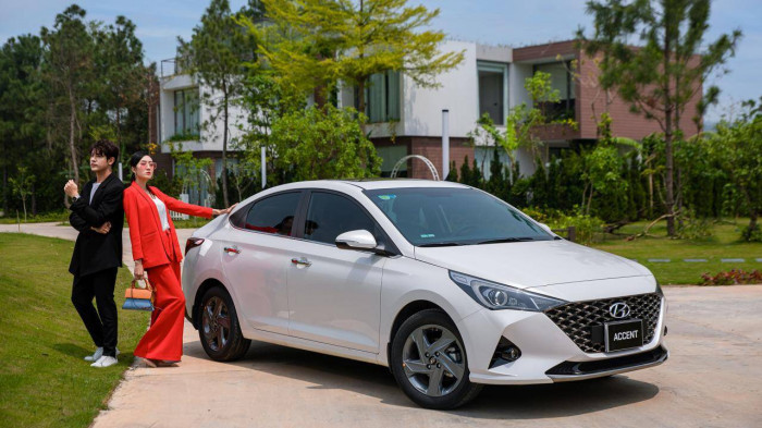 Hyundai Accent đạt 5.430 xe bán ra quý 1/2022.