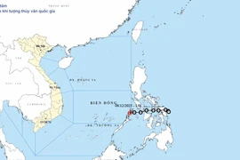 Áp thấp nhiệt đới suy yếu, không còn gây gió mạnh trên biển