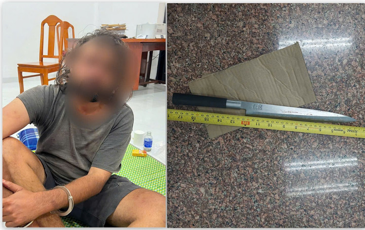 Rạng sáng 19/3, đối tượng người nước ngoài đã bị khống chế, bắt giữ khi đang trên đường lẩn trốn tại xã Tân Minh, giáp ranh với Đồng Nai, cách hiện trường hơn 70km.