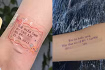 Nguy cơ từ trào lưu xăm thông tin hiến tạng trên cơ thể