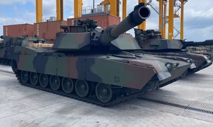 Xe tăng M1A2 Abrams Mỹ phối hợp UAV trong diễn tập NATO tại Ba Lan