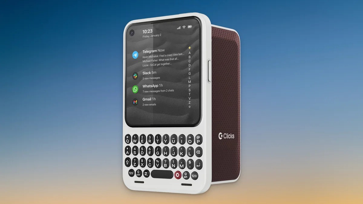 BlackBerry-style physical keypad phones are officially back.