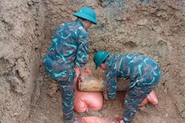 Hà Tĩnh thành công di dời và hủy nổ quả bom Mỹ còn sót lại