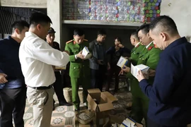 Bóc gỡ đường dây sản xuất thuốc tăng cân giả ở Hà Tĩnh