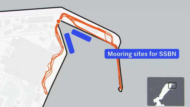 Bất ngờ thủ phạm khiến tàu ngầm hạt nhân lộ hành trình mật - Hình 2 Bat ngo thu pham khien tau ngam hat nhan lo hanh trinh mat-Hinh-2