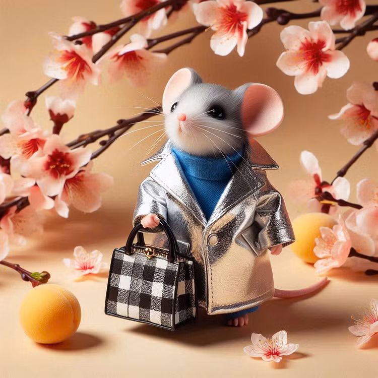 Phoi outfit cho 12 con giap mung 1 Tet hut tai loc, phu quy