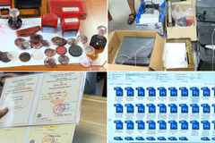 Bắc Ninh triệt phá nhóm làm giả con dấu, tài liệu của hơn 100 tổ chức