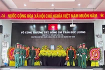 Lễ viếng Nguyên Chủ tịch nước Trần Đức Lương tại Quảng Ngãi 
