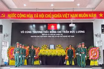 Lễ viếng Nguyên Chủ tịch nước Trần Đức Lương tại Quảng Ngãi 